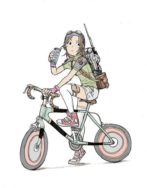 Bike Reference, Motorcycle Illustration, Bike Illustration, Bicycle Art, 캐릭터 드로잉, Cycling Art, Character Poses, Bike Art, Cartoon Character Design