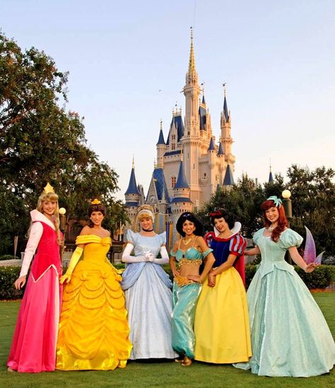 Disney World Princess, Characters Cosplay, Disneyland Characters, Disneyland Princess, The Disney Princesses, Circus Characters, Cinderella's Castle, Disney College Program, Disney World Characters