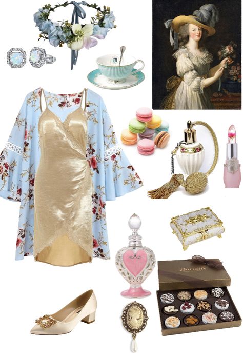 Barbie Marie Antoinette, Modern Marie Antoinette Fashion, Marie Antoinette Modern Outfit, Modern Rococo Aesthetic Outfit, Rococo Aesthetic Fashion Modern, Marie Antoinette Outfit Modern, Rococo Outfit Modern, Marie Antoinette Food, Marie Antoinette Aesthetic Modern