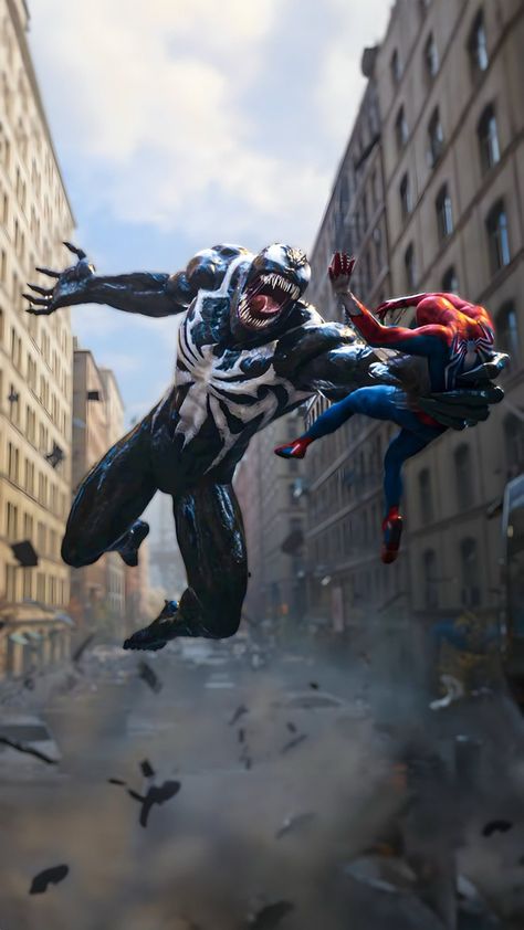 Spider Man 2 Venom, Spider Man 2 Ps5 Wallpaper, Spider Man X Venom, Spiderman 2 Wallpaper, Spider Man 2 Wallpaper, Spiderman 3 Wallpaper, Venom And Spiderman, Spiderman 2 Ps5, Spider Man 2 Game