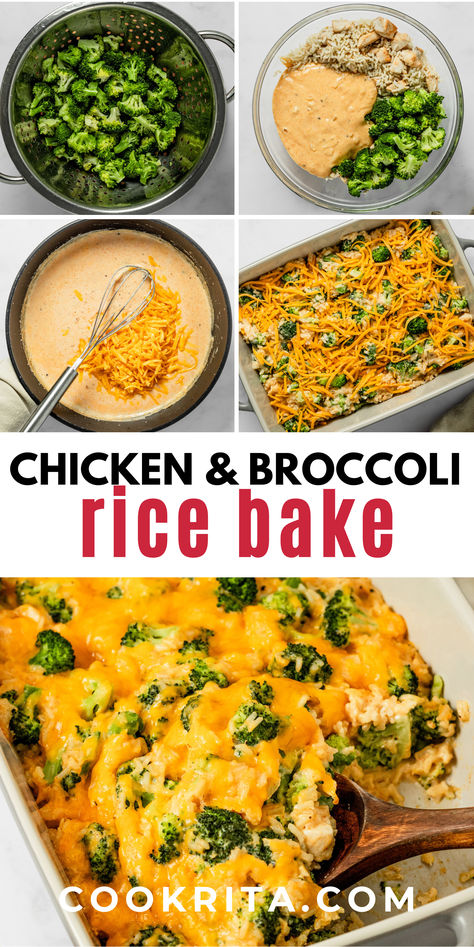 Savor the flavors of this savory chicken broccoli rice casserole! A delightful combination of chicken, broccoli, and rice, topped with melted cheese. #casserole #chickenrecipes #broccoli #homemade #comfortfood Broccoli Cheese Chicken Bake, Chicken Rice Broccoli Casserole No Soup, Canned Chicken Broccoli Rice Casserole, Chicken Broccoli Rice Cheese Casserole With Rotisserie Chicken, Broccoli Rice Cheese Chicken Casserole, Shredded Chicken And Broccoli Recipes, Broccoli Rice Chicken Cheese Casserole, Chicken Cheddar Broccoli Casserole, Chicken Rice And Cheese Casserole