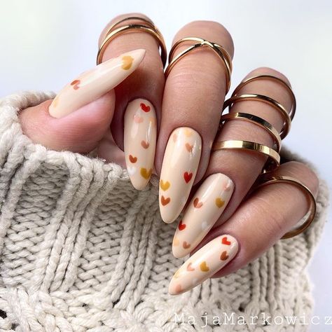 Unghie Nail Art, Simple Fall Nails, September Nails, November Nails, October Nails, Cute Nails For Fall, Fall Acrylic Nails, Nagel Inspo, Fall Nail Art