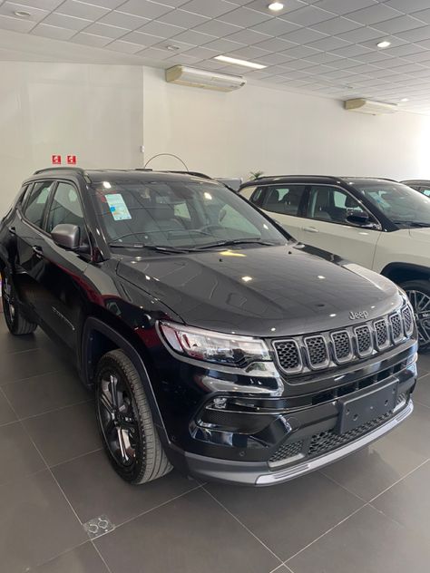 Black Jeep Compass Aesthetic, Jeep Compass Custom, Jeep Compass Modified, Jeep Compass Aesthetic, Jeep Compass Black, Jeep Compass 2019, Jeep Compass 2020, All Black Jeep, Jeep Compass 2022