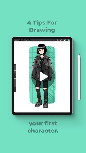 5,868 likes, 26 comments - rishi.draws September 8, 2023: "4 Tips For Drawing Your First OC Character In Procreate! 👊🏽 #procreate #digitalart #characterdesign #characterart #artistsoninstagram". Rishi Draws, Tips For Drawing, Oc Character, September 8, Draw Your, Fashion Illustration, Character Art, Digital Art, Character Design