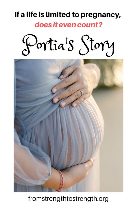 When a child receives a life-limiting diagnosis before she is born, what are her parents to do? How do you make memories with a child who will never experience life beyond the womb? If that life is limited to pregnancy, does it even count? Portia's Story details how the author's family pursued answers to these questions. #infant loss #celebrating life High Risk Pregnancy Quotes, Placenta Abruption, Iui Procedure, Diet During Pregnancy, 5 Day Meal Plan, Preterm Labor, Pregnancy Weight Gain, Prenatal Nutrition, High Risk Pregnancy