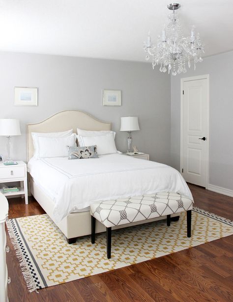 Gray Bedroom Paint color ICI Dulux Silver Cloud. #ICIDuluxSilverCloud Trendy Living Rooms, Classic Bedroom, Bedroom Paint Colors, Trendy Bedroom, Gray Bedroom, Living Room White, Bedroom Refresh, Bedroom Paint, Living Room Colors