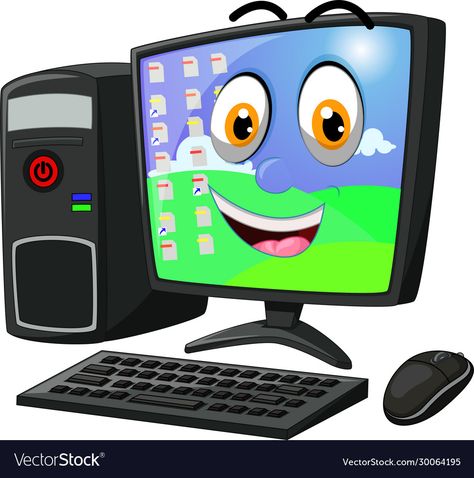 Computer Cartoon Images, Cartoon Drawing Images, Computer Cartoon, About Computer, Computer Drawing, Joke Stories, Cool Tech Gadgets Electronics, Cartoon Clipart, Kids Laughing