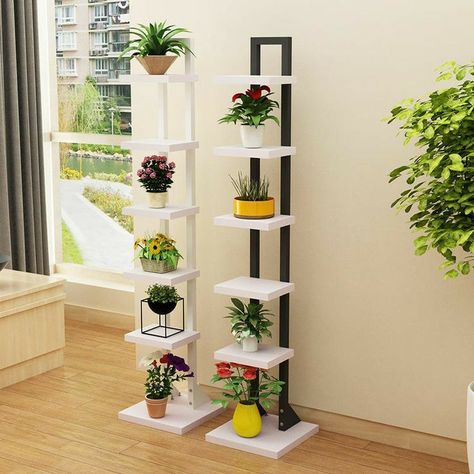 Balcony Flowers, Flower Bedroom, Indoor Flower Pots, Wooden Plant Stands, Regal Design, Diy Plant Stand, Plant Decor Indoor, Plant Stand Indoor, Indoor Flowers