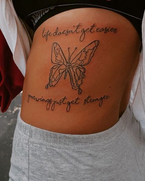 #follow #tattoos #tattooideas #blogging #blogger #blog Cute Stomach Tattoos For Women Small, Meaningful Woman Tattoos, In Remembrance Tattoos Butterfly, Life Will Go On Tattoo, Reba Mcentire Tattoo Ideas, Tattoos Dedicated To Mom Daughters, Just One Life Tattoo, Memorable Tattoos Ideas, Stronger Tattoos For Women