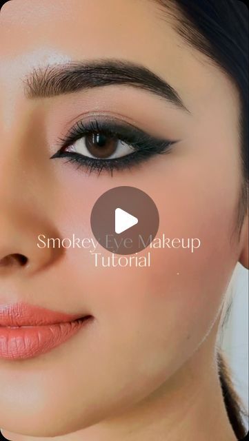 Teena S Mathew on Instagram: "Smokey Eyemakeup Tutorial🖤
.
Product Details:-
@morphebrushes eyeshadow palette 
@officialswissbeauty gel eyeliner 
@maybelline hyper curl mascara 
@sheglam eyelashes 
.
.
#eyemakeuptutorial #eyemakeup #smokeyeye #wingedeyeliner #tutorial #eyelinertutorialforbeginners #makeupforbeginners #ownvoice #malayalam #indianskin #browneyes #browngirl #browngirlbloggers #ugccreator #igdaily #fyp #save #foryoupage #explore #viral #eyemakeuphacks #beautyhacks #2024 #easyeyemakeup #simpleeyemakeup" Smokey Eyeliner Tutorial, Makeup Eyeshadow Tutorial, Maybelline Eyeshadow Palette, Smokey Eyes Tutorial, Eyeliner Maybelline, Smokey Eye Makeup Steps, Smokey Eye Palette, Smokey Eyeshadow Palette, Maybelline Eyeshadow