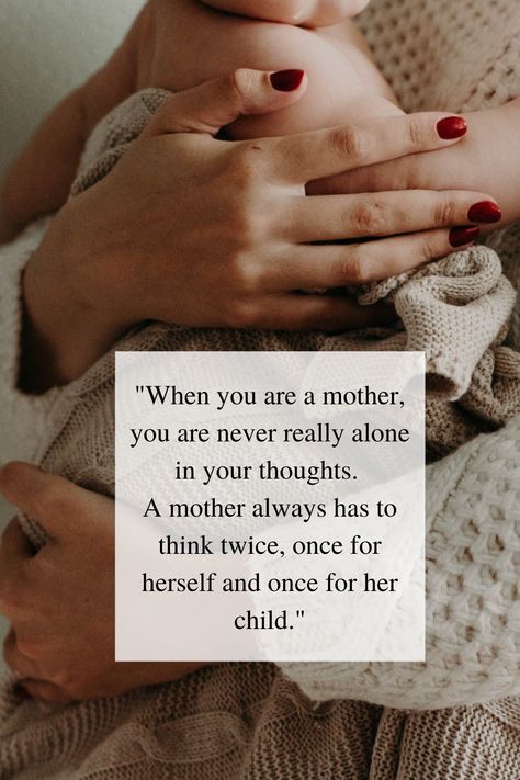 When you are a mother, you are never really alone in your thoughts. A mother always has to think twice, once for herself and once for her child. - Sophia Loren quote on motherhood, parenting, raising littles, ppd, ppa, ftm #motherhood #mommy #momquotes #boymom #girlmom Ppd Quotes Mom, Ppd Quotes, Post Partum Quotes Mothers, Becoming A Mother Quote, Mommy Inspiration, Mama Quotes, Missed Opportunities, Baby Messages, Mommy Quotes