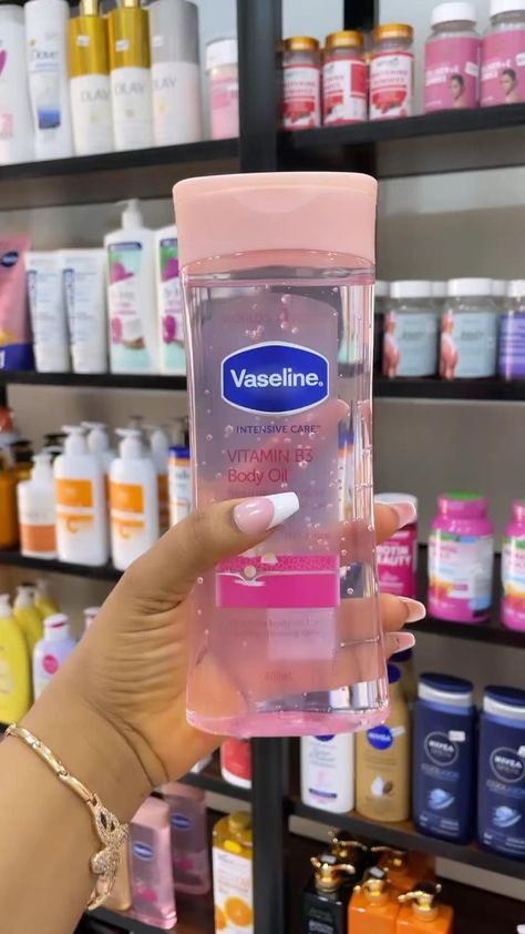 Vaseline Oil, Body Gel Oil, Vaseline Intensive Care Cocoa Radiant, Vaseline Intensive Care, Pure Cocoa Butter, Body Hygiene, Body Gel, Shower Skin Care, Perfect Skin Care Routine