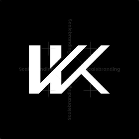 Modern Letter KV VK KW WK Monogram Logo. Modern Letter KV VK KW WK Monogram Logo Forsale. Suitable for any company and sector, Especially companies in the sector of media social media Youtube App Initial name Corporate Entertainment etc. Kw Monogram, Kv Logo, Wk Logo, Kk Logo, Kv Design, Ma Logo, Corporate Entertainment, Design Studio Logo, Graffiti Wallpaper Iphone