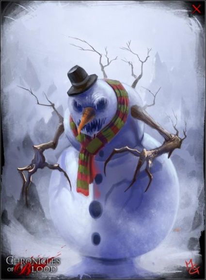 Something wicKED this way comes....: Saturday's Sadistic Snowmen (Creepmas Day 1) Evil Snowman Art, Creepy Snowman, Winter Monster, Scary Snowman, Evil Snowman, Evil Christmas, Christmas Creepy, Dnd Christmas, Scary Christmas