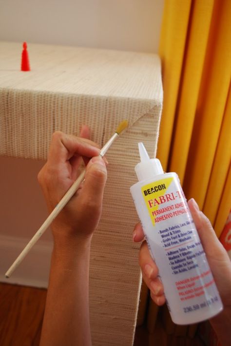 diy grasscloth wallpaper Diy Grass Cloth Furniture, Grass Cloth Covered Furniture, Grass Cloth Furniture Diy, Grasscloth Dresser Diy, Grasscloth Wallpaper On Furniture, Parsons Console Table, Wallpaper A Table, Wallpaper Wrapped Furniture, Grass Cloth Dresser Diy