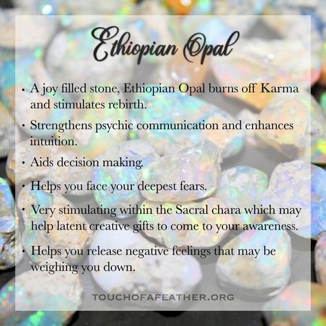 Opal Metaphysical Properties, Ethiopian Opal Meaning, Opal Meaning Healing Crystals, Fire Opal Meaning, Opal Crystal Meaning, Opal Stone Meaning, Opal Properties, Crystal Knowledge, Crystal Tips