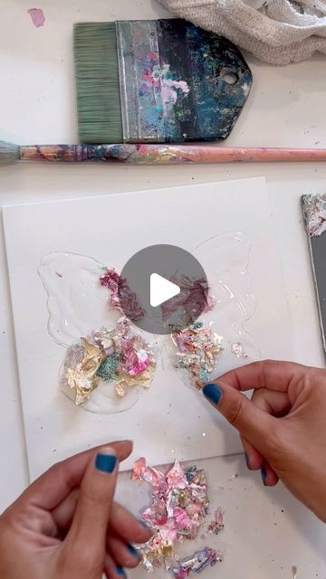 September 22, Butterfly Art, Hot Glue, Glue, Chelsea, Paint, On Instagram, Instagram, Art