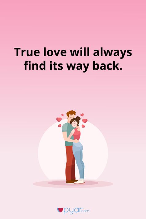 True love will always find its way back. #pyar #dating #truelove True Love Always Finds Its Way Back, True Love Will Always Find A Way, Cosmetics Bag, Find A Way, Love Always, Love Languages, Morning Quotes, Good Morning Quotes, Relationship Quotes