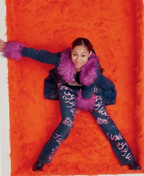 1a6283a934cb06ce3ac6045633162b1a (1) Raven Outfits, Raven Costume, So Raven, Raven Symone, 90s 2000s Fashion, The Cheetah Girls, That's So Raven, Early 2000s Fashion, 2000s Outfits