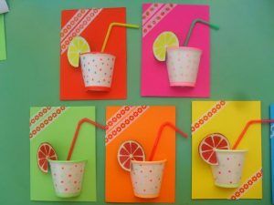 orange-juice-craft-idea Juice Crafts, Paper Cup Crafts, Back To School Crafts, Summer Crafts For Kids, Cup Crafts, Aktivitas Montessori, Crafts For Kids To Make, Summer Crafts, Toddler Crafts