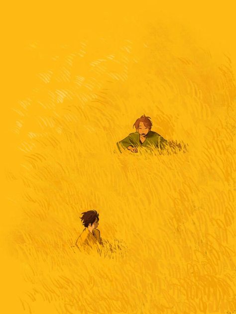 Peaceful Art Aesthetic, Yellow Drawing Aesthetic, Yellow Art Aesthetic, Art Work Aesthetic, Foreground Art, Dark Illustration Art, Gospel Aesthetic, Atmospheric Art, Golden Illustration