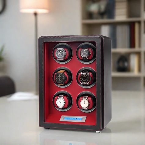 Watch Winders, Watch Holder, Large Face, Watch Winder, Watch Box, Automatic Watch, Luxury Watch, Watch Brands, Smooth Leather