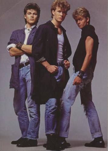 Ah Ha Band, 90s Poses, A Ha 80s, 80s Outfits Men, 80s Mens Fashion, Jeremy Fitzgerald, Aha Band, 80s Fashion Men, Morten Harket