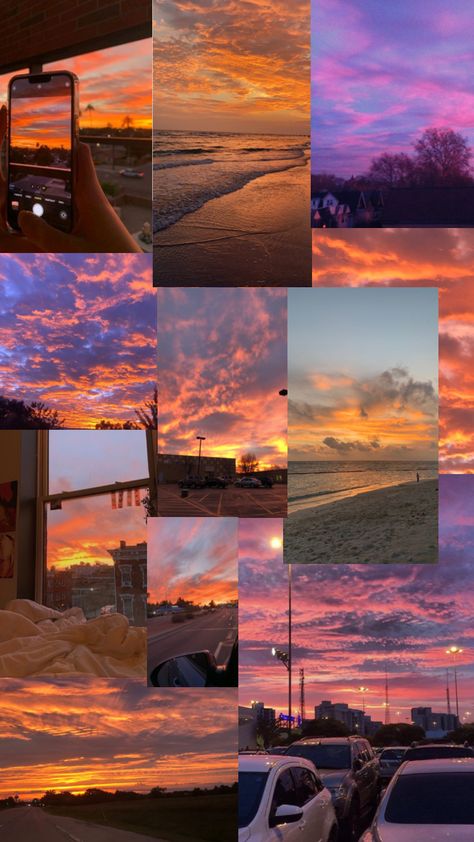 🌅>>> #collage #moodboard #sunsets Wallpaper Backgrounds Sunrise, Aesthetic Sky Collage, Sunset Poster Aesthetic, Sunset Collage Aesthetic, Sky Collage Aesthetic, Sunset Aesthetic Collage, Sunset Collage Wallpaper, Sunsets Aesthetic Wallpaper, Sunset Mood Board