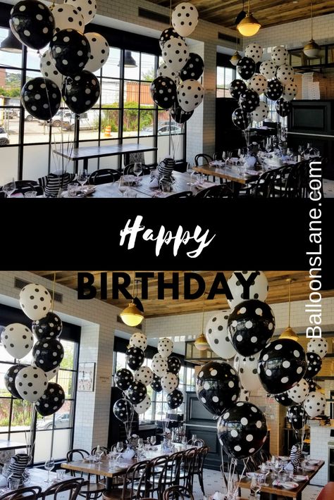 Polka Dot Decorations Party, Polka Dot Party Theme, Rose Gold Number Balloons, Polka Dot Birthday Party, Tulle Balloons, Polka Dot Decor, Polka Dot Theme, First Birthday Balloons, Polka Dot Balloons