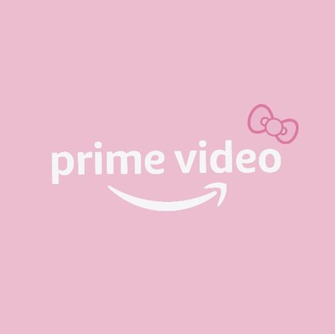 Pink Prime Video Icon, Prime Video App Icon, Wallpapers Coquette, Prime Video Icon, App Icon Prime Video, Video App Icon, Hello Kitty App Icon, Pink Hello Kitty Wallpaper Iphone, Video Icon