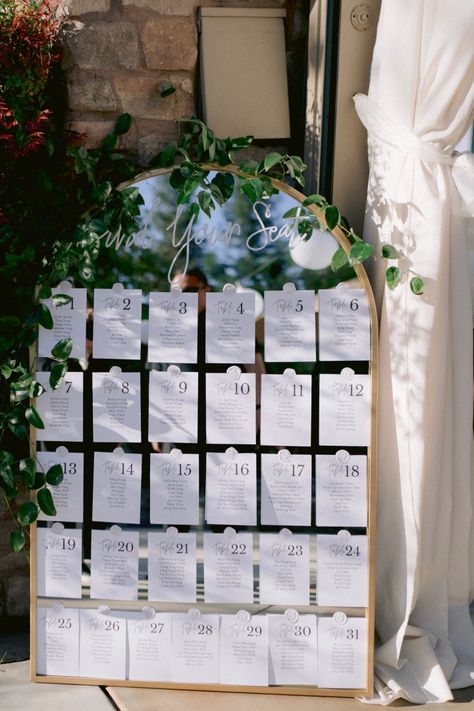 If your wedding will have 150+ guests and about 9-12 tables, you need an extra large mirror. Try to find a mirror size at least 71”x30” or in close range. Extra Large Mirror, Mirror Wedding Signs, Mirror Seating Chart, Best Mirror, Diy Seating, Wedding Mirror, Winter Wedding Decorations, Wedding Menu Template, Seating Plan Wedding