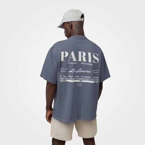 All designs are 100% created by us! - - - - - - - - - - - - - - - - - - - - - - - - - - - - - - - - - - Introducing "Paris," our charming vintage-inspired oversized t-shirt, crafted to infuse your classic style with a touch of timeless allure. Whether you're seeking the ideal gift for someone who appreciates vintage charm or treating yourself to an effortlessly chic wardrobe essential, this t-shirt is the perfect choice. - - - - - - - - - - - - - - - - - - - - - - - - - - - - - - - - - - ⭐ QUALI Classic Tshirt Designs, Paris Streetwear, Paris Tee, Apparel Design Inspiration, Damaged Clothes, Paris Shirt, Oversized Clothes, Chic Wardrobe, Streetwear Shirts