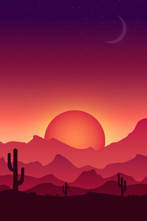 How To Create a Colorful Vector Landscape Illustration | Blog.SpoonGraphics | Bloglovin’ Vector Landscape Illustration, Vector Landscape, Adobe Illustrator Tutorial, ポップアート ポスター, Illustration Landscape, Adobe Illustrator Tutorials, Landscape Illustration, Illustrator Tutorials, Bedroom Designs