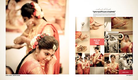 WEDDING ALBUM LAYOUT on Behance Indian Wedding Albums, Wedding Album Design Layout Templates, Indian Wedding Album Layout, Marriage Album Design, Digital Album Design, Wedding Photo Album Ideas, Photo Album Design Layout, Wedding Photo Book Layout, Wedding Photo Album Cover