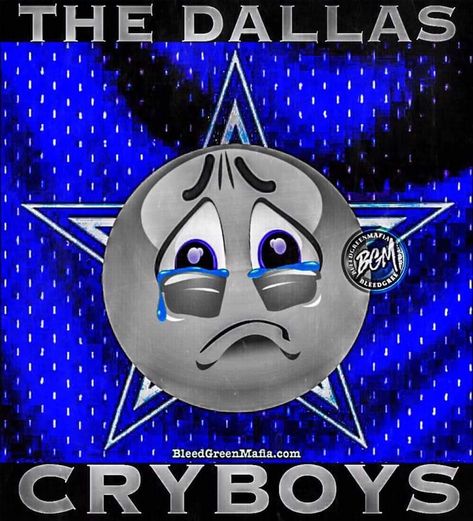 The Dallas Cryboys Fan Face Paint, Dallas Cowboys Jokes, Dallas Cowboys Memes, Football Humor, Sugar Skull Face Paint, Cowboys Memes, Fantasy Football Humor, Dallas Cowboys Funny, Dallas Cowboys Images