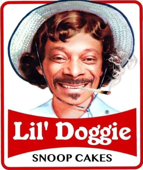 Debbie Snacks, Rap Singers, Funny Vinyl Decals, Wal Art, Funny Pix, How High Are You, Snoop Dog, Snack Treat, Funny Sticker