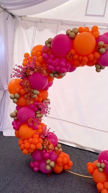 Dream like Mimi 🎈 on Instagram: "A splash of colour to make our clients engagement ceremony complete. Check out the personalised message she asked us to create for her special day 💖 so unique and fun! #balloondecor #balloongarland #balloonhoop #engaged #birthdaydecor #engagementdecoration #weddingdecor #partydecor #event #eventdecor #coventryballoons #birminghamballoons #rugby #leicester #smallbusinessuk" Indian Colours, Engagement Ceremony, Engagement Decorations, Balloon Garland, Leicester, Birthday Balloons, Balloon Decorations, Event Decor, Party Time