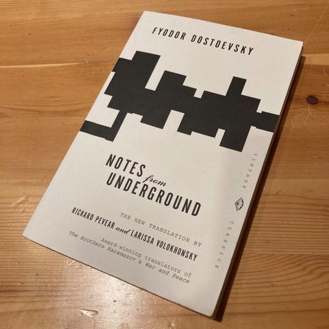 Dostoyevsky Notes From Underground, Notes From Underground Book, Dostoevsky Books, Fyodor Dostoyevsky Books, Dostoyevsky Books, Notes From The Underground, Books Recs, Notes From Underground, Birthday Aesthetic