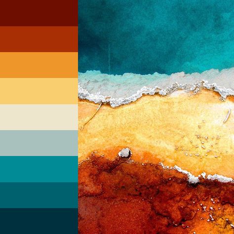 Created using Color Inspiration Tool for iOS  #6D0E01 - #Spice Variety  #A72F03 - #Majestic Ridge  #EE9629 - #Haley's Comet  #F9CE6F - #Burnished Sun  #EEE6CC - #Pale Papyrus  #A9C1BD - #Mystic Lake  #EE8B97 - #Time for Teal  #F7616E - #Mountain Mist  #FE303D - #Blazer Blue Teal Yellow Red Color Palette, Turquoise And Copper Color Scheme, Western Color Scheme Rustic, Teal And Rust Color Palette, Blue And Rust Color Palette, Blue Teal Color Palette, Blue Orange Color Scheme, Orange And Teal Aesthetic, Blue Orange Color Palette