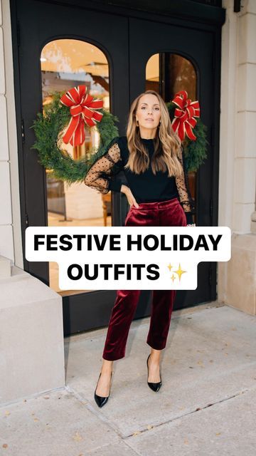 Outfits For The Nutcracker Ballet, Outfit For Nutcracker Ballet, Outfit For The Nutcracker Ballet, Holiday Office Party Outfit Casual, Nutcracker Outfit Women, Outfits To Wear To The Nutcracker Ballet, Office Christmas Outfit, Rockettes Christmas Spectacular Outfit, Outfits To Wear To The Ballet