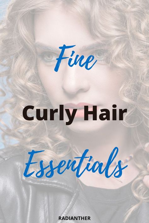 Looking for the best drugstore curly hair products that won't weigh your hair down? Here I share all the best ones! Best Products For Fine Curly Hair, Curly Hair Products For Fine Hair, Light Weight Curly Hair Products, Hair Care Routine For Curly Hair, Lightweight Curly Hair Products, Fine Curly Hair Products, Best Hair Products For Curly Hair, Best Product For Curly Hair, Curly Hair Routine Products