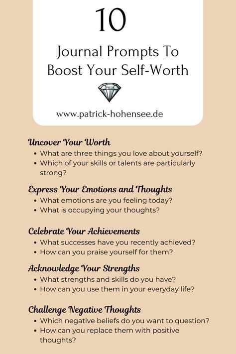 Powerful journaling prompts to skyrocket your self-worth. Write your way to a happier, more fulfilled you! #SelfImprovement #SelfAwareness #SelfEsteemJournalPrompts #SelfAwarenessJournalPrompts #SelfDiscoveryJournalPrompts SelfDevelopmentWorksheets What Is Self Worth, Self Mastery, Healing Journaling, Elevate Your Life, Journaling Prompts, Baddie Tips, Journal Writing Prompts, Self Worth, Self Awareness