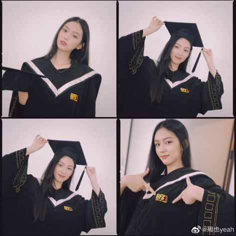 Korean Graduation Pictures, Graduation Pictorial Pose, Graduation Pictorial Studio, Creative Shot For Graduation Studio, Creative Shot For Graduation, College Graduation Pictures Poses, Zhou Ye, Photo Concept, Graduation Photography Poses