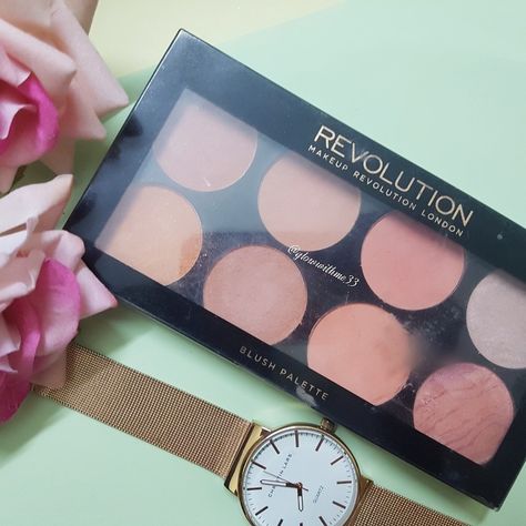 Makeup Revolution of London Blush Palette Hot Spice. Makeup Revolution London, Hot Spices, Blush Palette, Makeup Revolution, Blush, London, Makeup, Beauty, Make Up