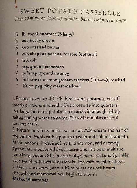 Sweet potato casserole (by Joanna Gaines) Sweet Potato Casserole Joanna Gaines, Joanna Gaines Sweet Potato Casserole, Sticky Bun Casserole Joanna Gaines, Magnolia Sweet Potato Casserole, Joanna Gaines Thanksgiving Recipes, Gruyère Potato Casserole Joanna Gaines, Magnolia Table Sweet Potato Casserole, Joanna Gaines Gruyere Potatoes, Vintage Recipes 1950s Grandmothers