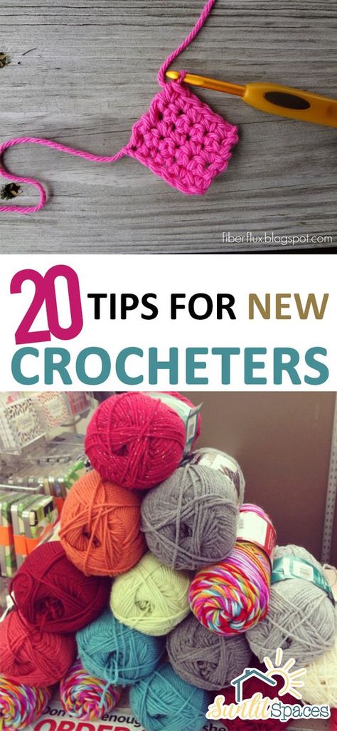 Crochet Tips, Crocheting Tips, How to Crochet, Learn How to Crochet, Crochet for Beginners, Craft, Crafting Tips and Tricks, Crafting Hacks, Easy Craft Tips, Crafting Hacks, Popular Pin #Crafts #CraftingTips #CraftHacks #CrochetTips #Crocheting #Crafting #CrochetingTutorials Quick And Easy Crochet Projects For Beginners Free, How To Crochet Jewelry, Crafting Hacks, Crocheting Tips, Crochet Beginners, Ripple Afghan, Crochet Beginner, Pin Crafts, Crochet Geek