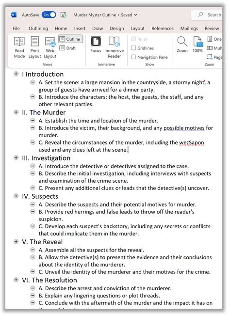 How to Use Microsoft 365 Word Outline Feature to Organize Your Documents When creating a new document, the biggest challenge is to get started with your thoughts. Use this Cool Tip to get going! https://www.onecooltip.com/2023/02/how-to-use-microsoft-365-word-outline.html #Microsoft #Word #365 #Outline @Microsoft Aesthetic Word, Open Word, Microsoft Word Document, Word Templates, School Study, Business Systems, Tech Tips, School Study Tips, Aesthetic Words