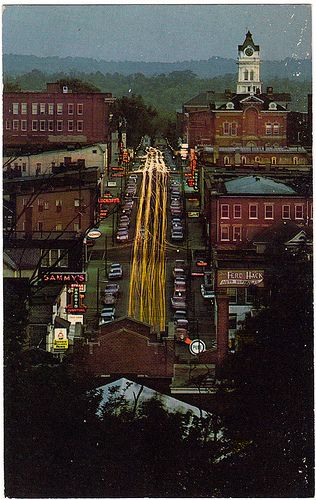 Court Street at Night, Athens, Ohio (1970s) | Description on… | Flickr Ohio University Athens, Nursing Board, Street At Night, Ohio Bobcats, Athens Ohio, Ohio History, College Days, Ohio University, Akron Ohio