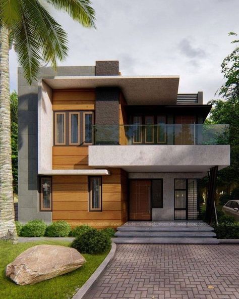 I'm working as Freelancer Architect Designer  2D Floor Plan layout 2D Site Layout 2D Site Presentation Layout 3D Floor Plan layout 3D Exterior/Interior Design and Rendering House Outside Colour Combination, Dröm Hus Planer, Outside House Colors, Home Designs Exterior, Eksterior Modern, Modern Small House Design, Small House Elevation Design, House Design Exterior, Kerala House Design