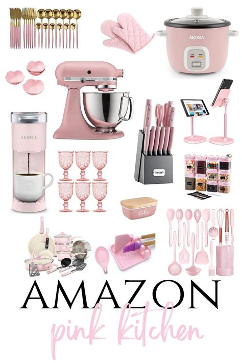 check out my favorite pink kitchen accessories for pink kitchen aesthetic from amazon. pink kitchen accessories, pink kitchen aesthetic, Amazon find, Cute pink kitchen appliances , modern, pastel cabinets, pretty pink accessories, kitchen accent wall, Kitchen pink amazon, Pink kitchen, Girly kitchen, girly cute pink apartment kitchen, Amazon favorites, Parisian kitchen, pink apartment, cute kitchen, pink aesthetic, pink decor, kitchen accessories, kitchen essentials, kitchen finds on amazon Pink Kitchen Aesthetic Modern, Minimalist Pink Kitchen, Pink Kitchen Set, Pink Kitchen Apartment, Pink Cleaning Aesthetic, Pink Aesthetic Kitchen, Pastel Cabinets, Girly Kitchen Decor Apartment, Pink Home Aesthetic